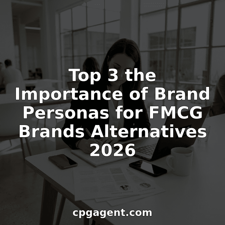 Top 3 the Importance of Brand Personas for FMCG Brands Alternatives 2026