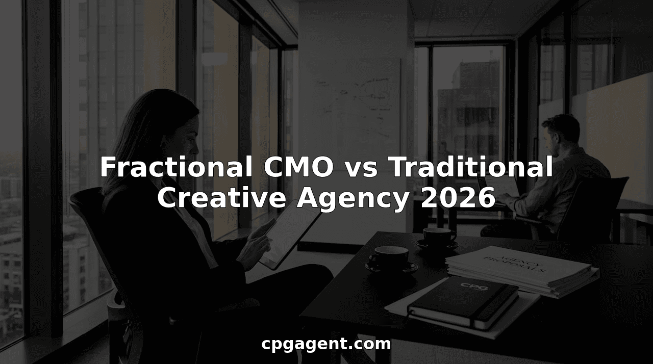 Fractional CMO vs Traditional Creative Agency 2026