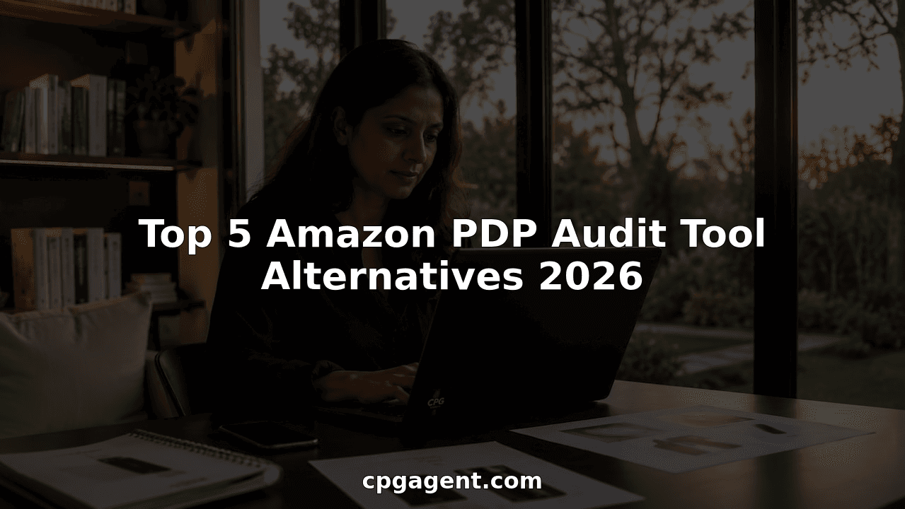 Top 5 Amazon PDP Audit Tool Alternatives 2026